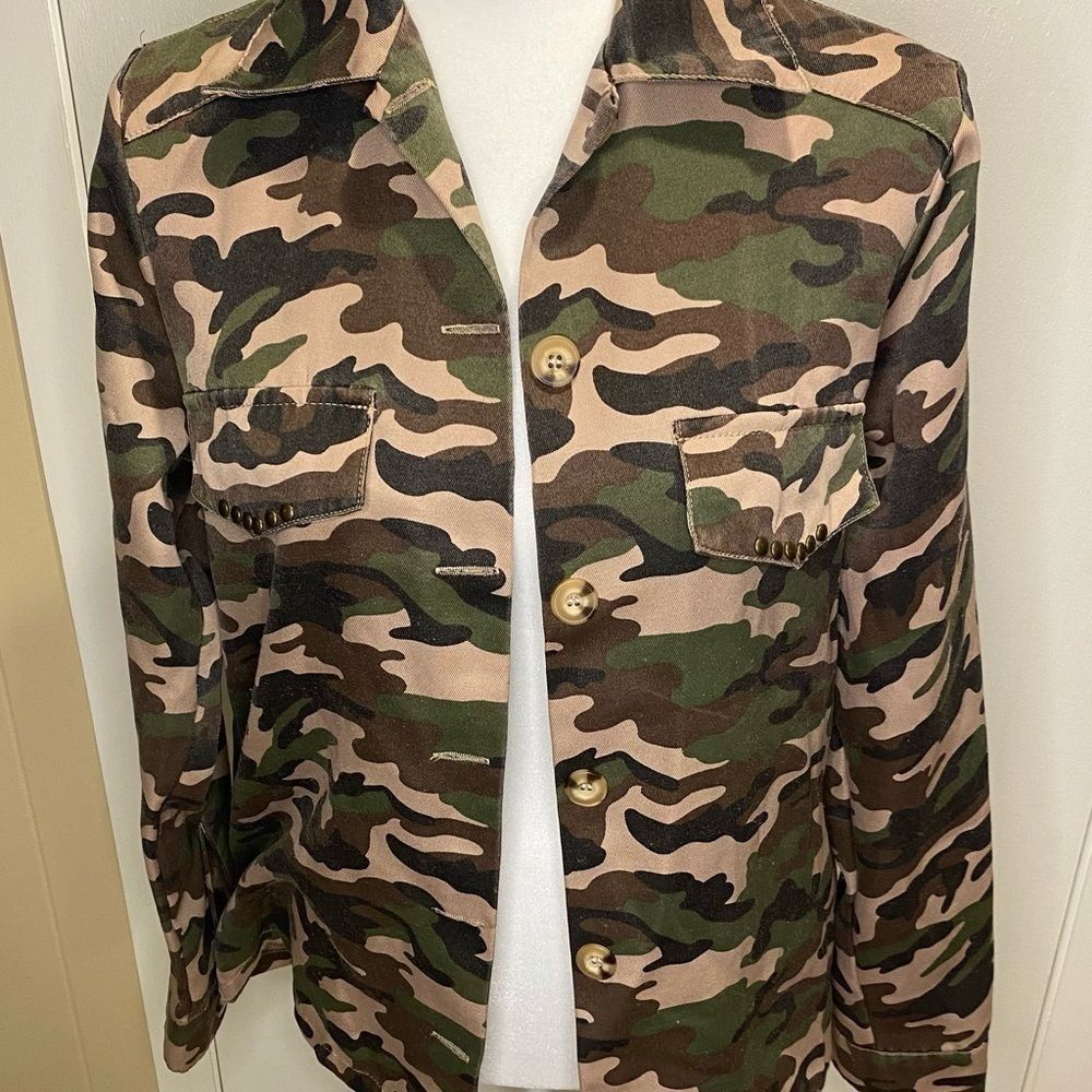 Mimi Chica Camo Jacket - Picture 1 of 6